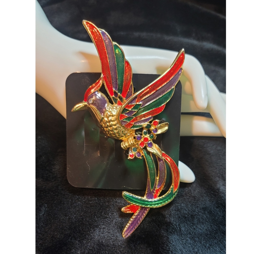 Large/Heavy Phoenix Brooch